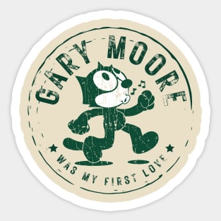 gary more ll  was my first love Sticker